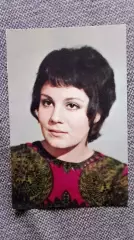 Актеры и актрисы кино и театра СССР : Валентина Малявина 1972 г. Артисты СССР
