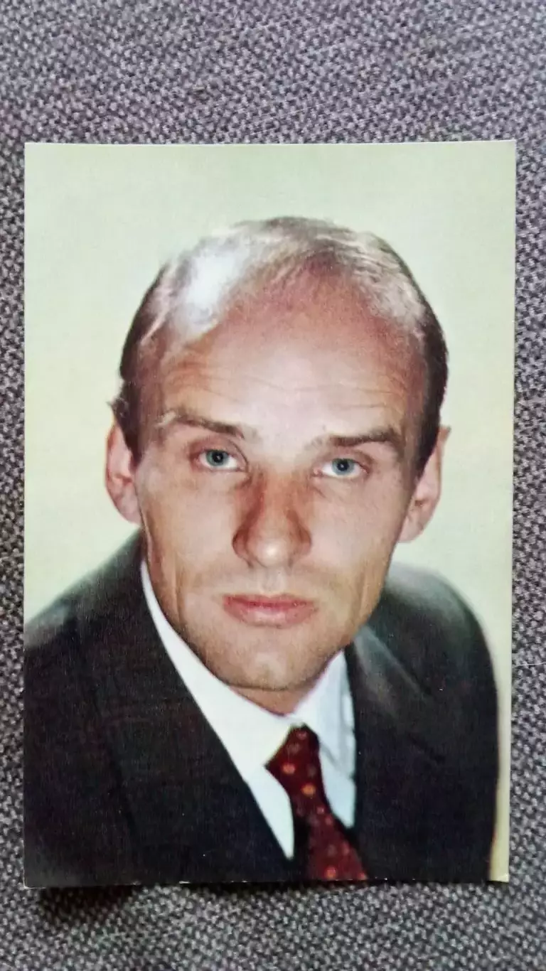 Актеры и актрисы кино и театра СССР : Анатолий Солоницын 1972 г. Артисты СССР