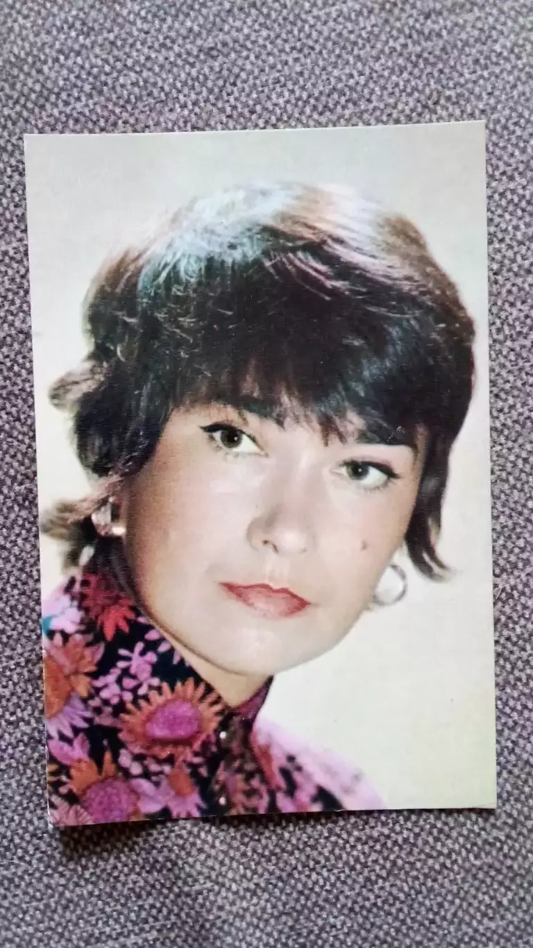 Актеры и актрисы кино и театра СССР : Татьяна Надеждина 1972 г.Артисты СССР