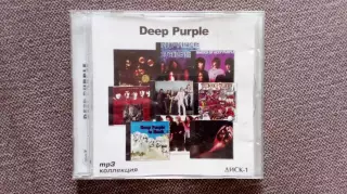CD MP - 3 группа Deep Purple 1968 - 1973 гг. 8 альбомов (новый) Rock Metal