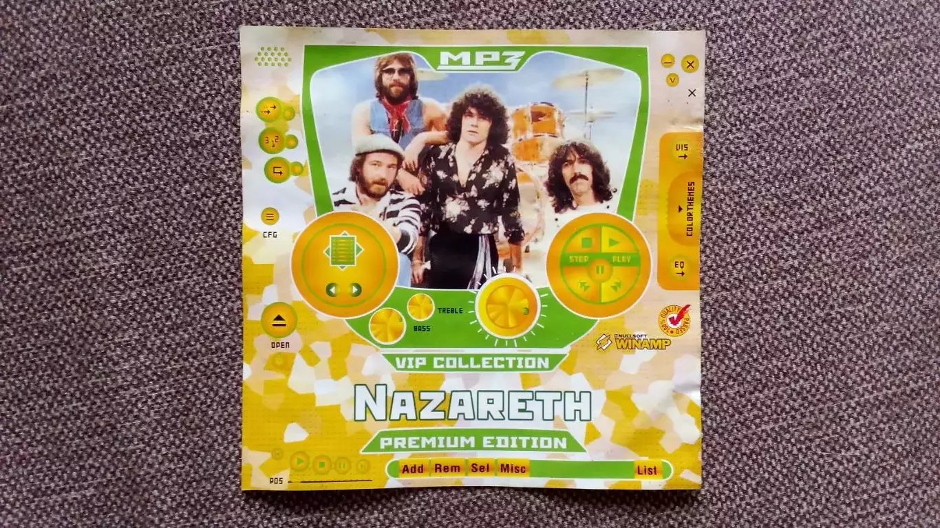 CD MP - 3 группа Nazareth 11 альбомов 1971 - 1998 гг. Hard rock (новый) 1