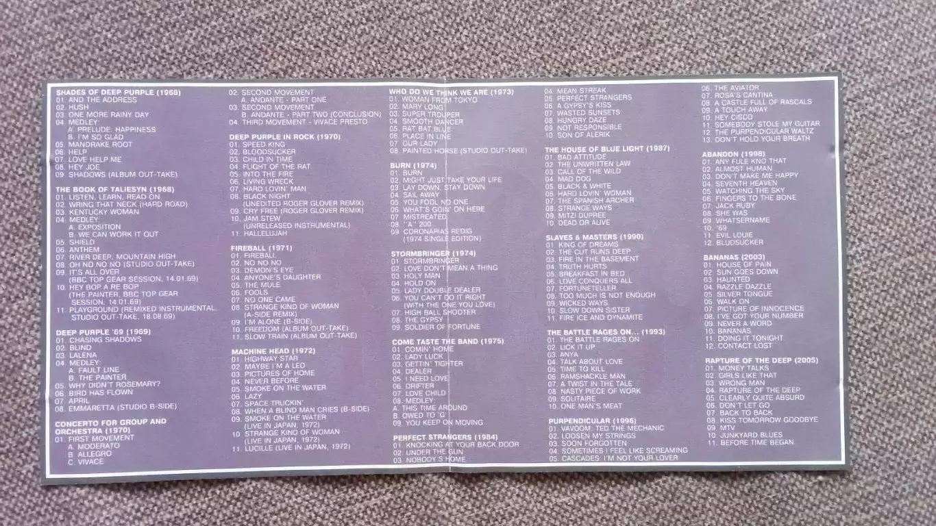 CD MP - 3 группа Deep Purple 2 CD 1968 - 2005 гг. 19 альбомов (новый) Hard 2