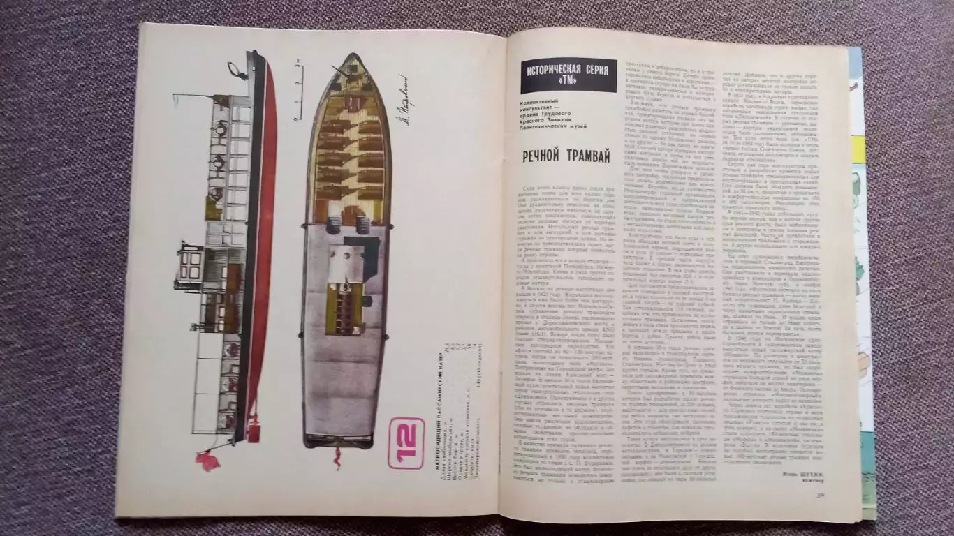 Журнал Техника молодежи № 12 (декабрь) 1986 г.Транспорт Артиллерия Авиация 5