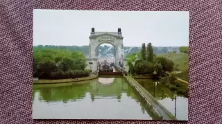 Волгоград 1981 г. Шлюз Волго-Донского канала 1984 г. Транспорт Баржа Теплоход