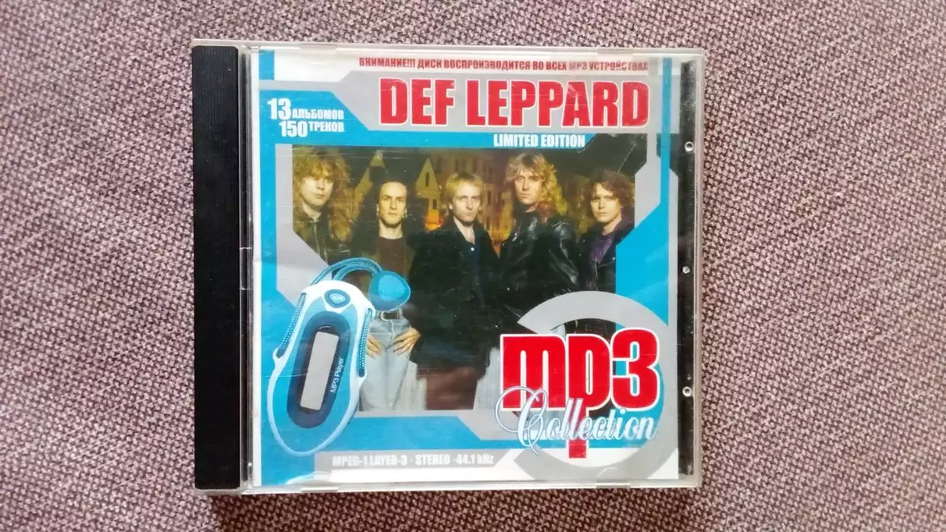 CD MP - 3 группа Def Leppard 13 альбомов 1980 - 2008 гг. Hard & Heavy Metal