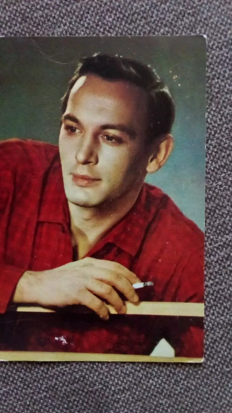 Актеры и актрисы кино и театра СССР : Василий Лановой 1968 г. Артисты СССР