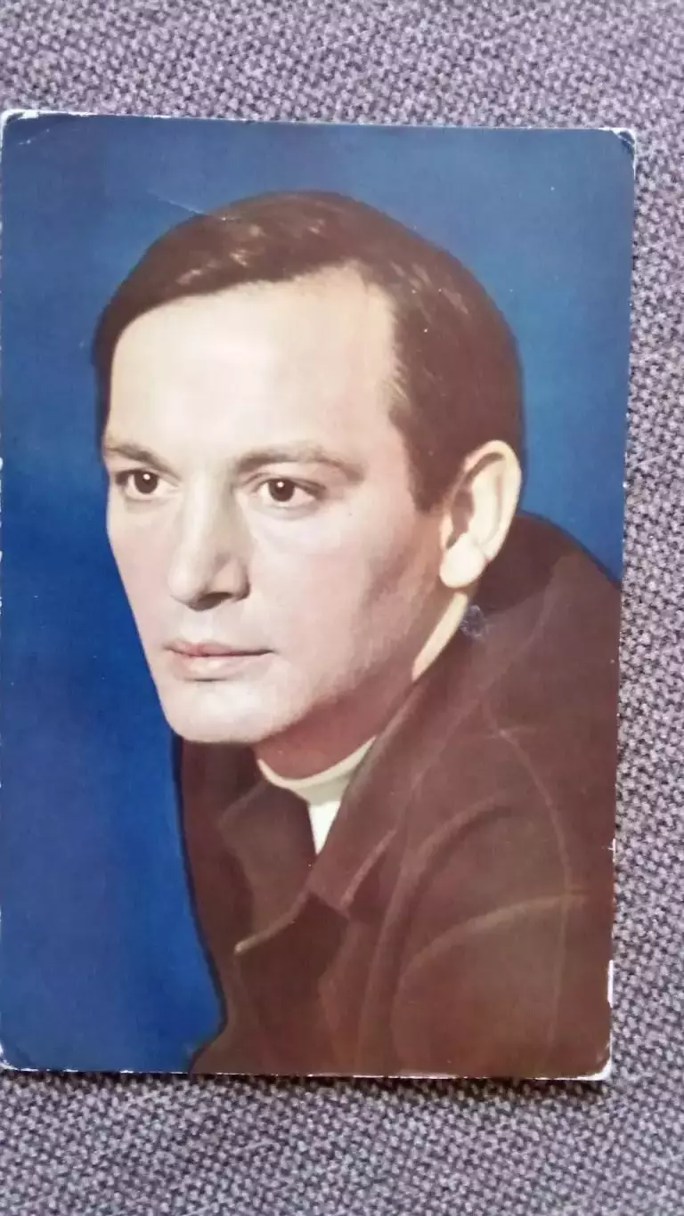 Актеры и актрисы кино и театра СССР : Василий Лановой 1971 г. Артисты СССР