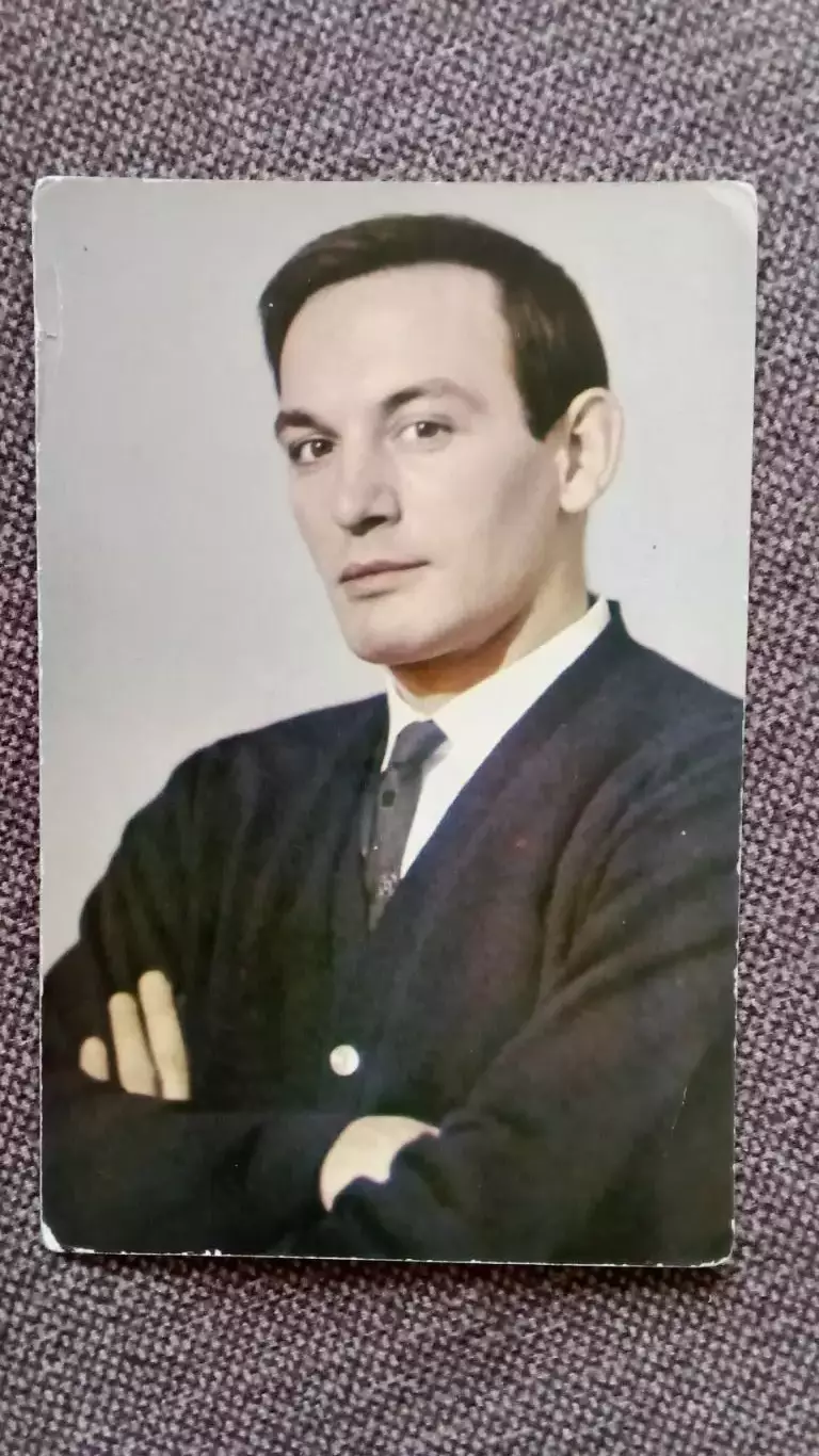 Актеры и актрисы кино и театра СССР : Василий Лановой 1965 г. Артисты СССР