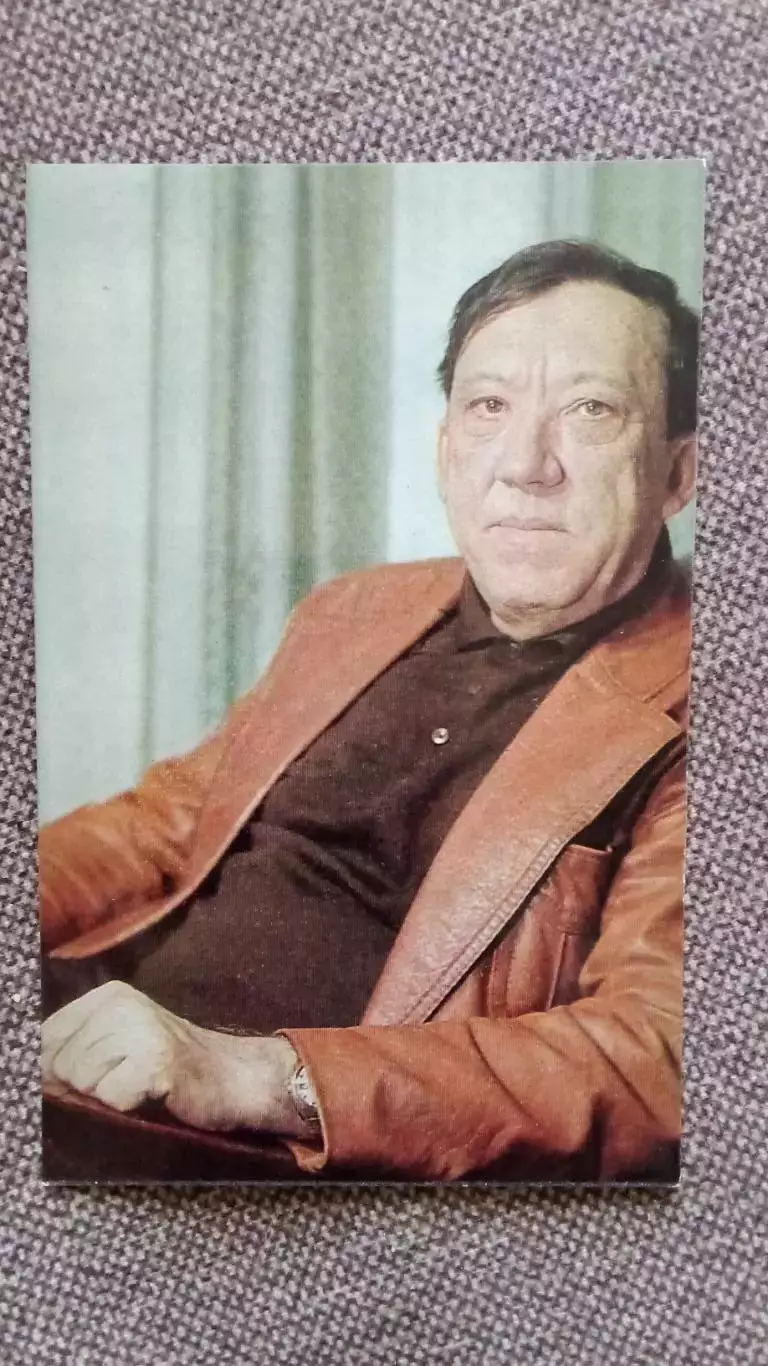 Актеры и актрисы кино и театра СССР : Юрий Никулин 1982 г. Артисты СССР (зеленый