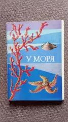 У моря 1981 г. полный набор - 16 открыток (чистые) Морская флора и фауна