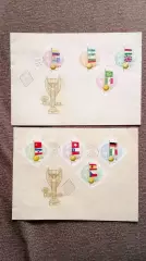 Конверт первого дня : Венгрия Чемпионат Мира в Чили 1962 (2 конверта) Футбол