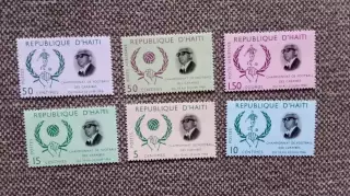 Гаити Чемпионат Мира по футболу в Англии 1966 полная серия MNH ** Футбол Спорт