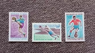 Нигер Чемпионат Мира в Англии 1966 полная серия MNH ** Футбол Спорт