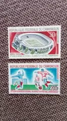 Камерун Чемпионат Мира в Англии 1966 полная серия MNH ** Футбол Спорт Филателия