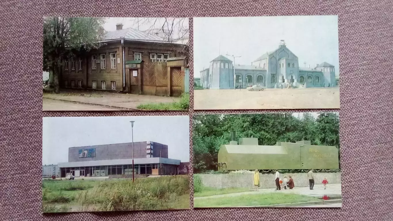 Города СССР (РСФСР) : Муром 1983 г. полный набор - 16 открыток Владимирская обл. 3