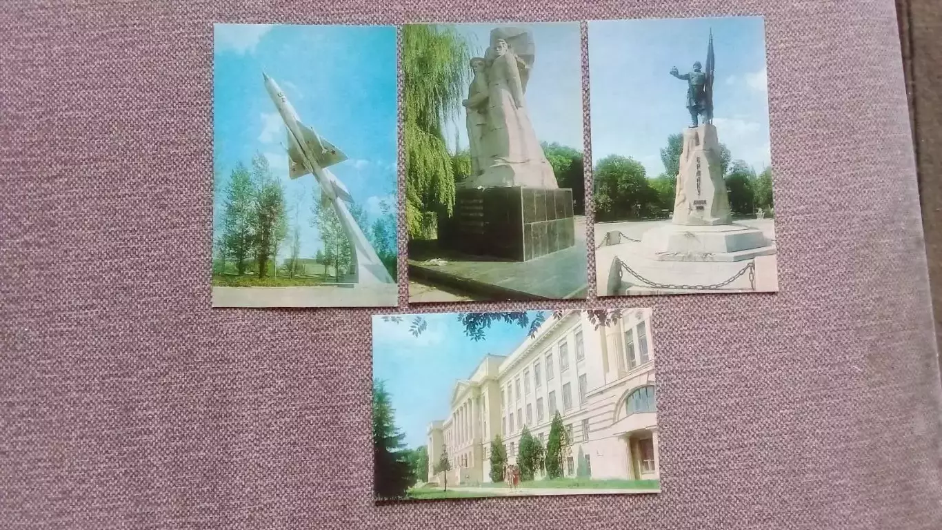 Города СССР (РСФСР) : Новочеркасск 1984 г. полный набор - 12 открыток (чистые) 5