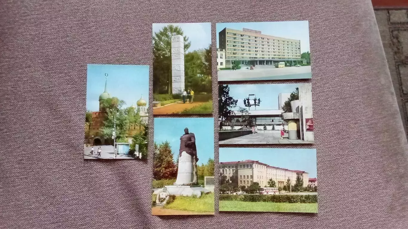 Города СССР : Тула 1978 г. полный набор - 18 открыток (Город - герой СССР) 4