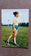 Гимнастика 1972 г. Спорт Гимнастка Физкультура (девочка ребенок)