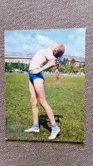 Гимнастика 1972 г. Спорт Гимнастка Физкультура (девочка ребенок)