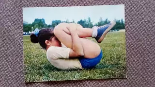 Гимнастика 1972 г. Спорт Гимнастка Физкультура (ребенок девочка)