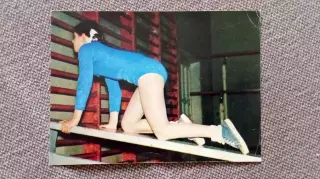 Гимнастика 1972 г. Спорт Гимнастка Физкультура (ребенок девочка)