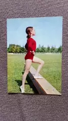 Гимнастика 1972 г. Физкультура Спорт Гимнастка Девочка Ребенок