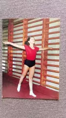 Гимнастика 1972 г. Физкультура Спорт Гимнастка Девочка Ребенок
