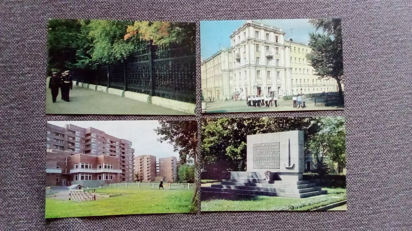 Города СССР : Кронштадт 1979 г. полный набор - 12 открыток (чистые , в идеале) 4