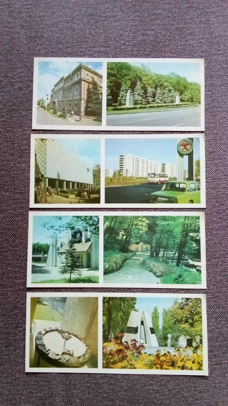 Города СССР : Ставрополь 1984г. полный набор - 12 открыток (чистые , в идеале) 3