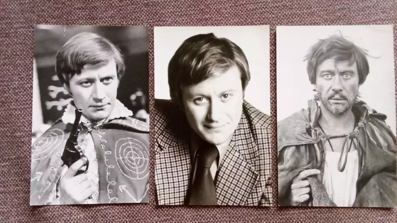 Актеры и актрисы кино и театра СССР : Андрей Миронов 1984 г. полный набор 5