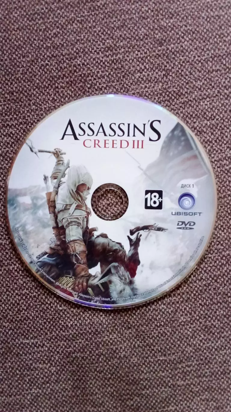 PC - DVD Assassing Creed III 2 CD лицензия (Компьютерные игры) новый 1