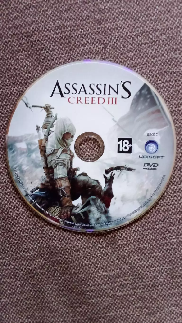 PC - DVD Assassing Creed III 2 CD лицензия (Компьютерные игры) новый 3