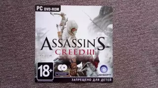 PC - DVD Assassing Creed III 2 CD лицензия (Компьютерные игры) новый