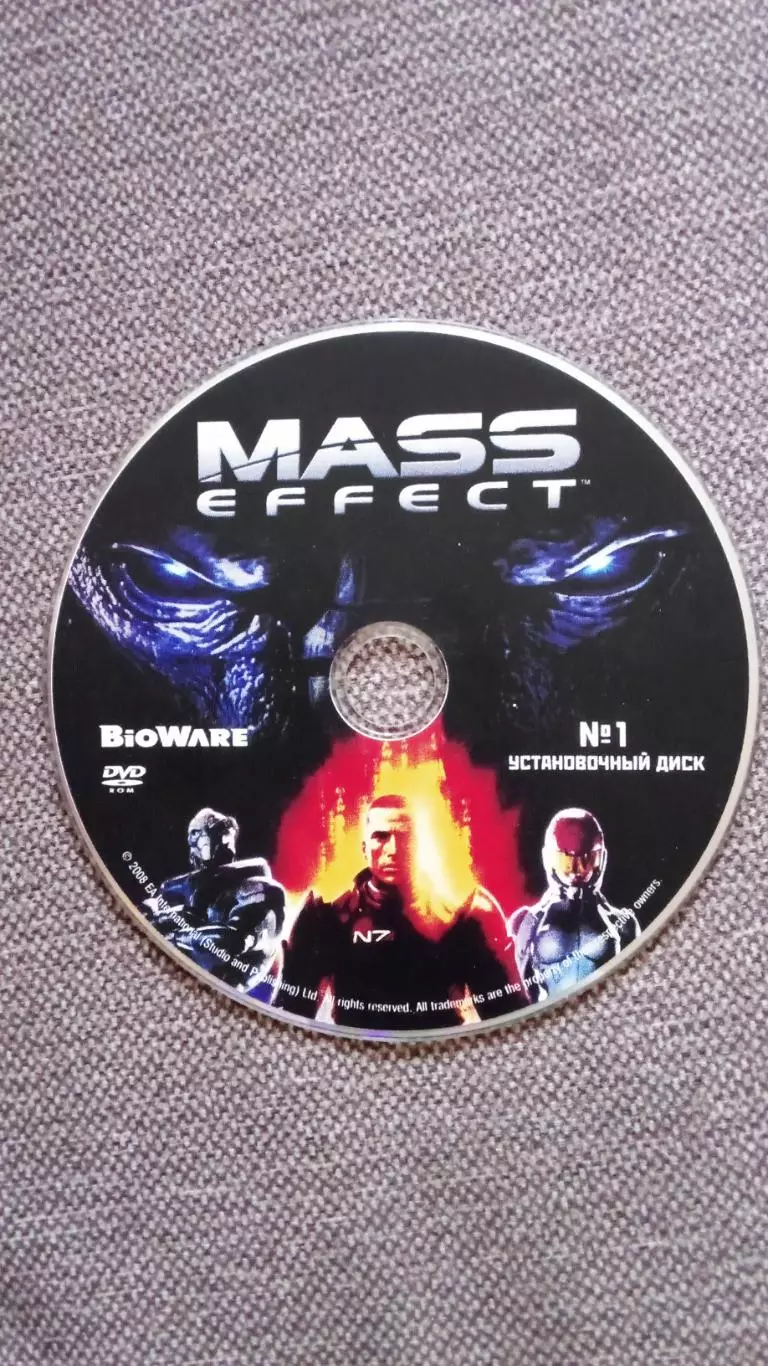 PC - DVD Mass Effect - BioWare 2 CD (лицензия) Компьютерные игры 1
