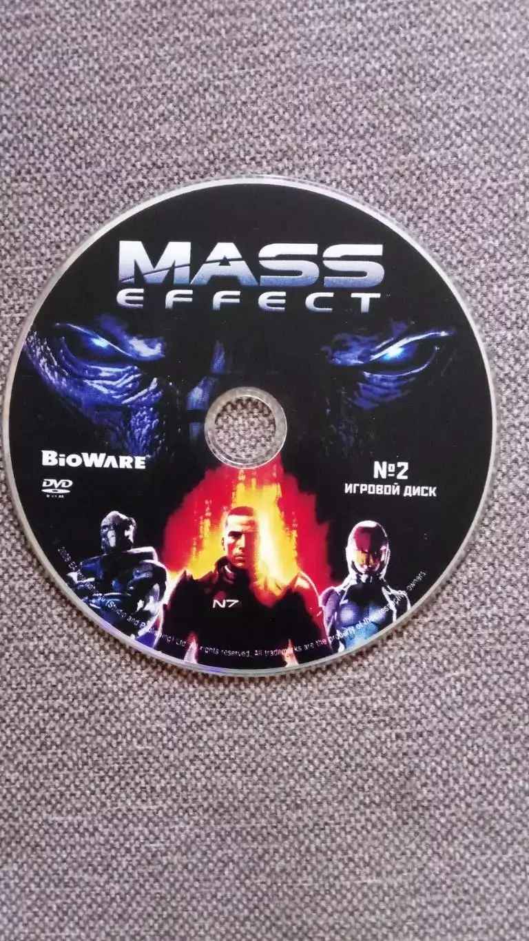 PC - DVD Mass Effect - BioWare 2 CD (лицензия) Компьютерные игры 3