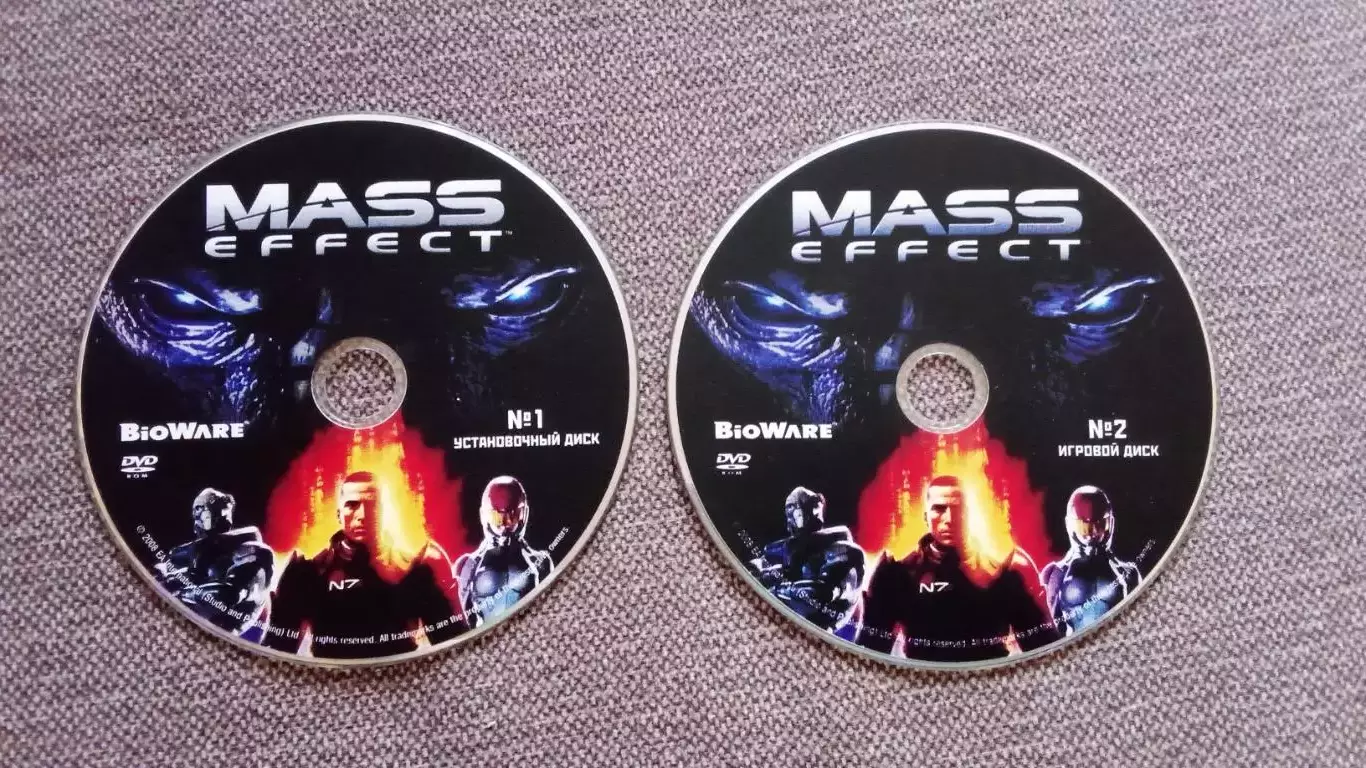 PC - DVD Mass Effect - BioWare 2 CD (лицензия) Компьютерные игры 5