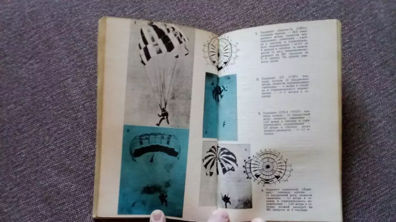 И. Лисов - Свободный полет 1979 г. Парашют Парашютный спорт 4