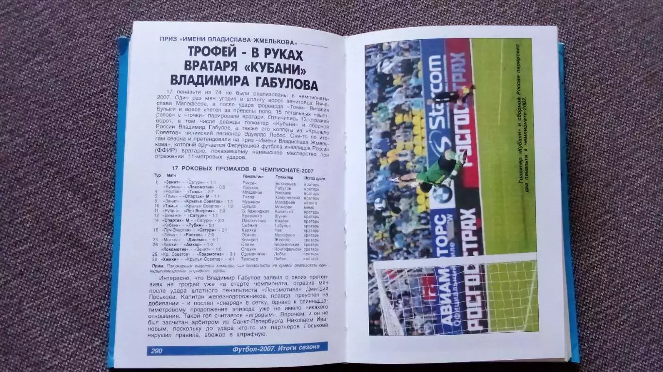 Российский футбольный союз Ежегодник российского футбола 2008 г. Футбол Спорт 3