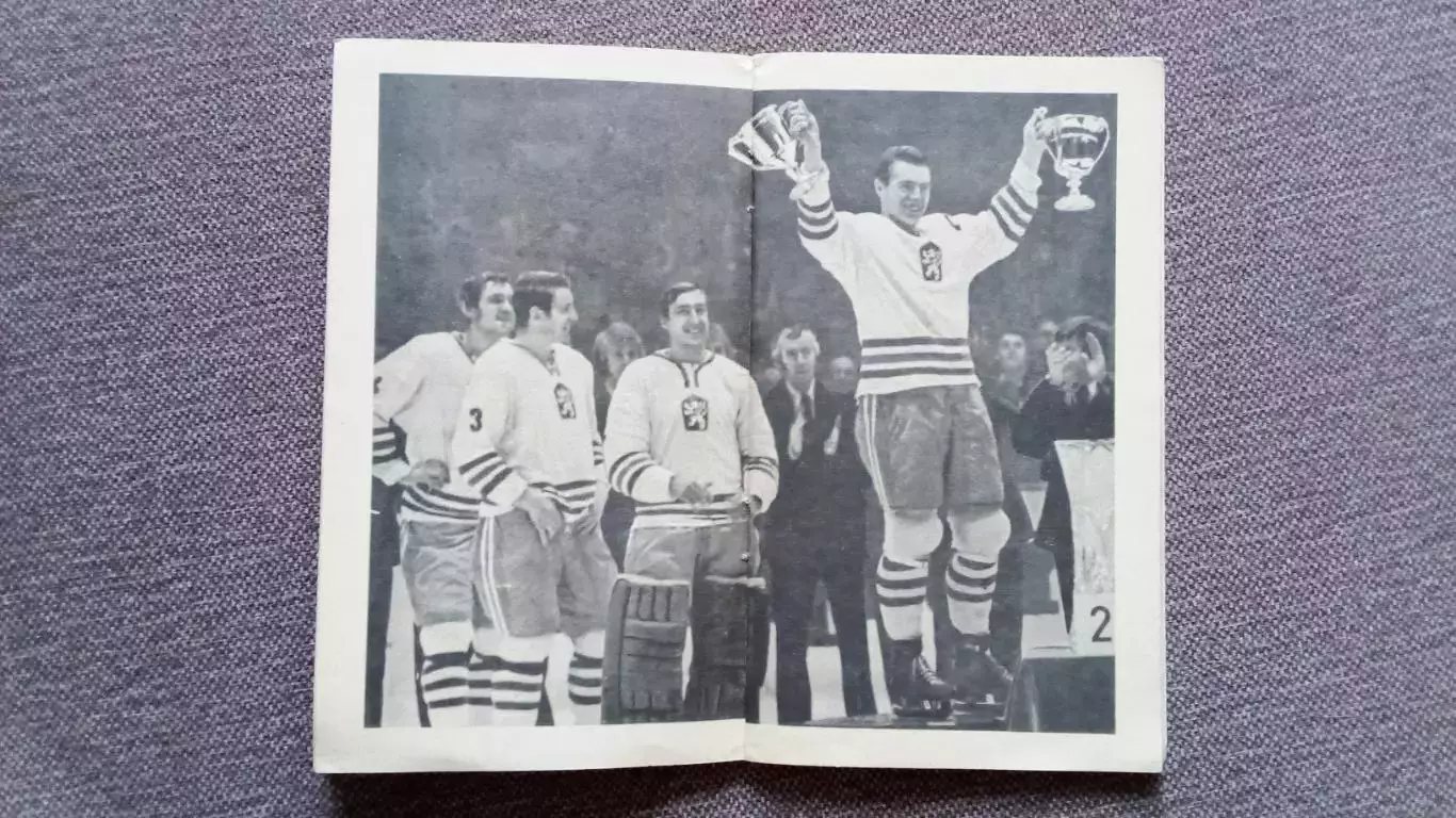 Справочник-календарь : Чемпионат Мира и Европы по хоккею в Москве 1973 г. Хоккей 4