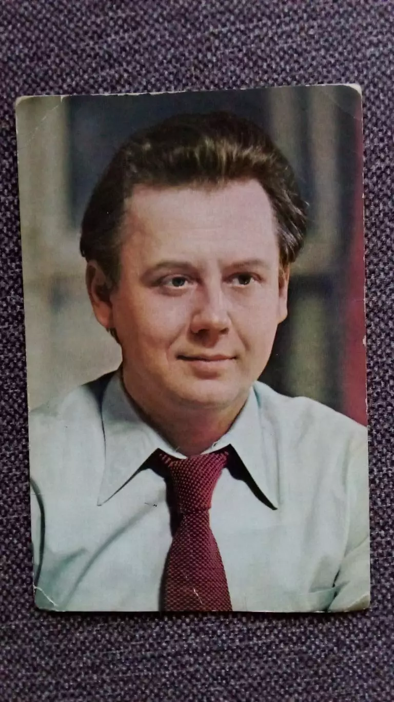 Актеры и актрисы кино и театра СССР : Олег Табаков 1978 г. Артисты СССР
