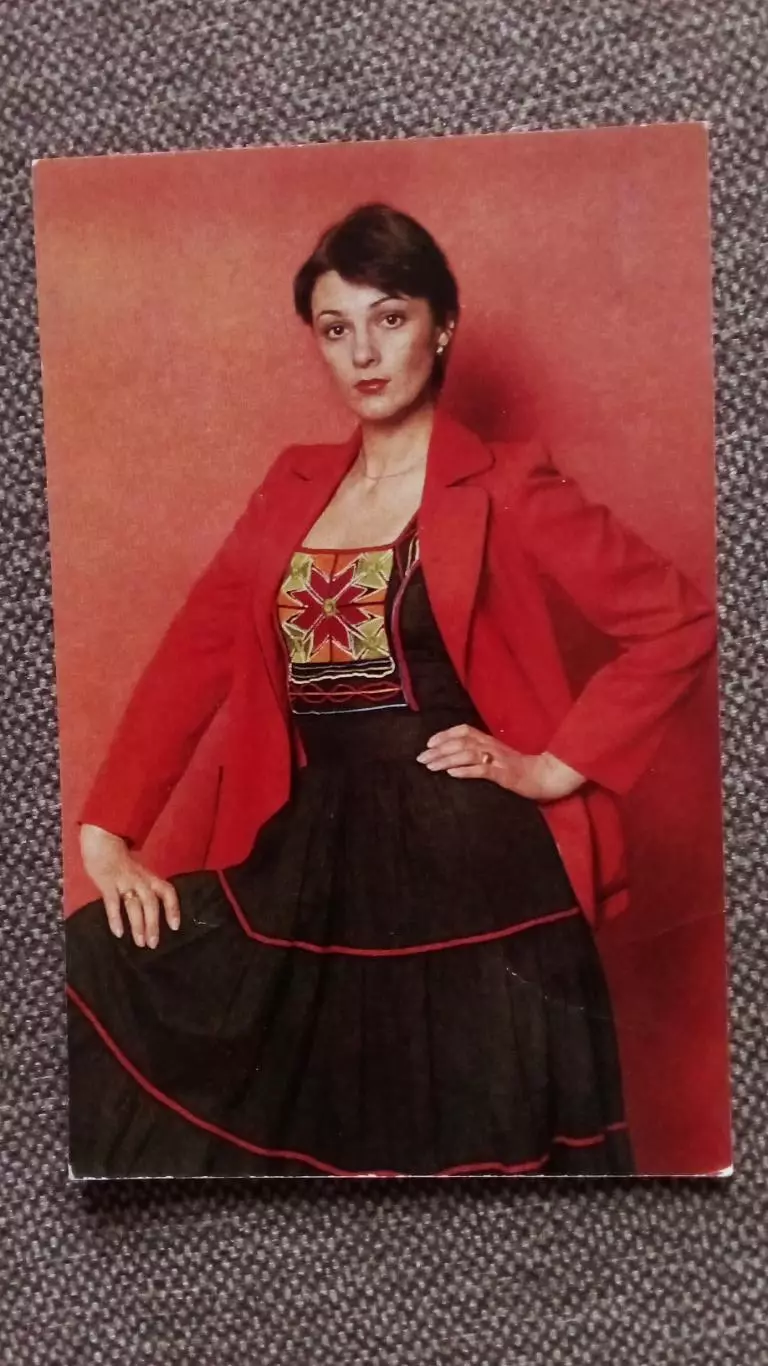 Актеры и актрисы кино и театра СССР : Светлана Тома 1982 г. Артисты СССР