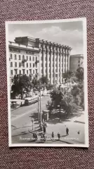 Города СССР : Ростов на Дону - Здание Совнархоза 1961 г. почтовая (малый тираж)