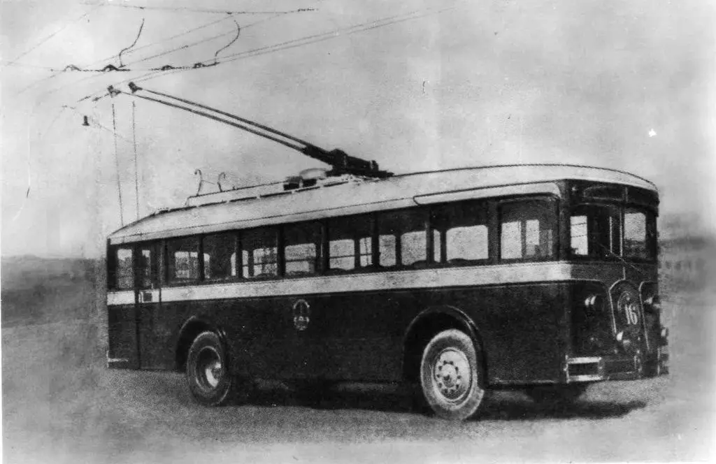 Троллейбус ЛК - 1 ( 1933 - 1935 ) 1984 г.