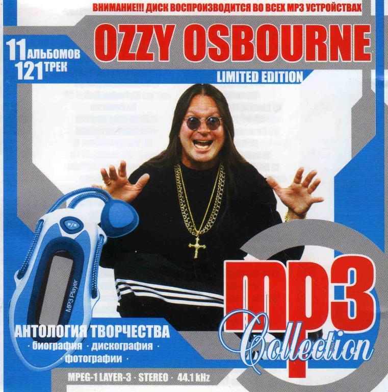 МР - 3 CD Ozzy Osbourne ( 11 альбомов 1980 - 2007 гг. ) лицензия