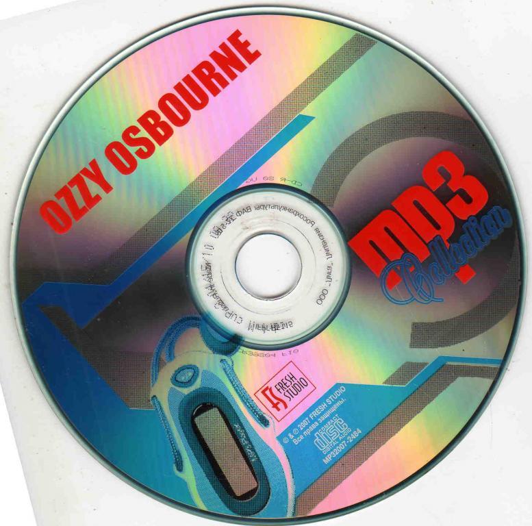 МР - 3 CD Ozzy Osbourne ( 11 альбомов 1980 - 2007 гг. ) лицензия 3