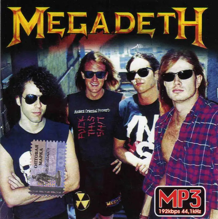 MP - 3 CD Megadeth ( 8 альбомов , 1986 - 2004 гг.) лицензия , новый