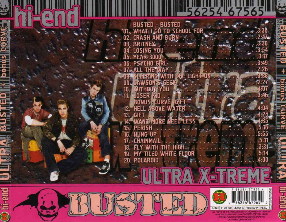 Ultra X - Treme : Buster ( металлический андеграунд ) лицензия новый 5