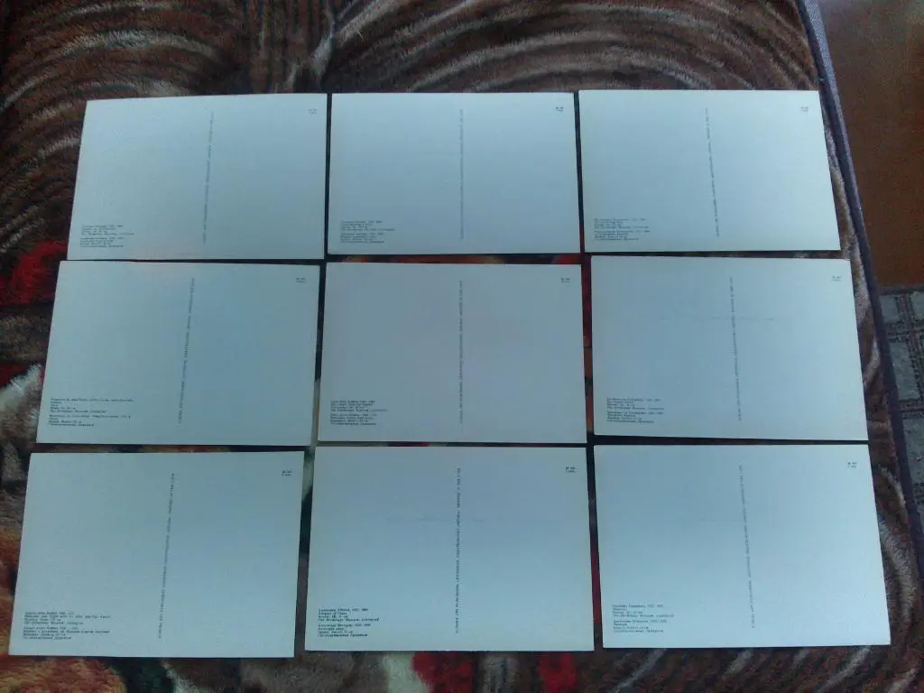 Итальянская скульптура XV - XVI веков 1972 г. , полный набор - 24 открытки 6