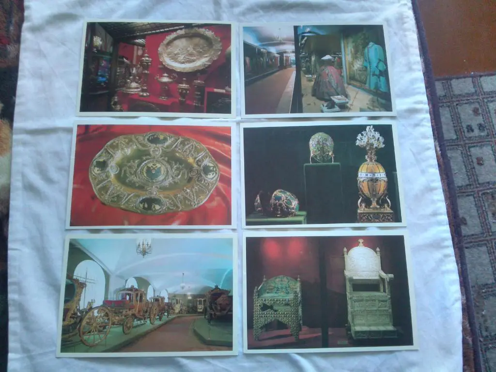 Оружейная палата 1989 г. Москва , полный набор - 18 открыток (чистые , в идеале) 2