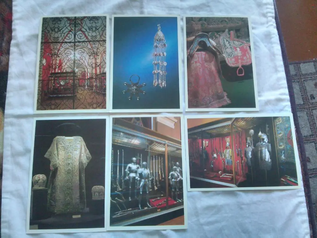 Оружейная палата 1989 г. Москва , полный набор - 18 открыток (чистые , в идеале) 4